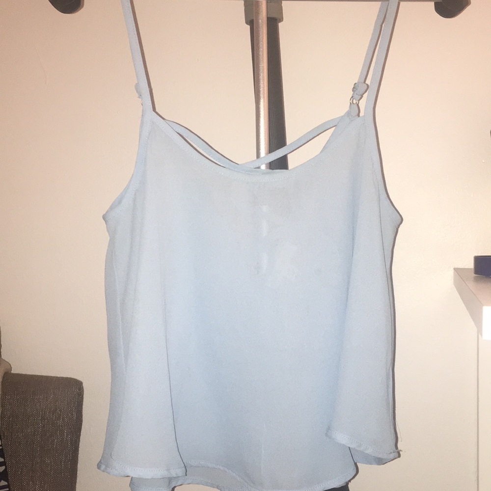 Mine light blue top